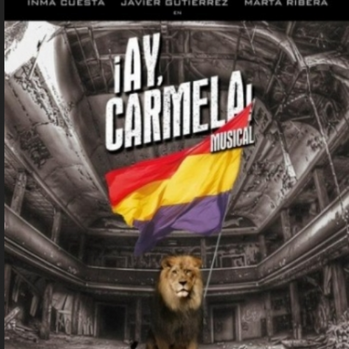 Affiche d'une des nombreuses versions d'"Ay Carmela !"